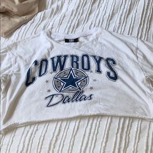 Dallas Cowboys crop top